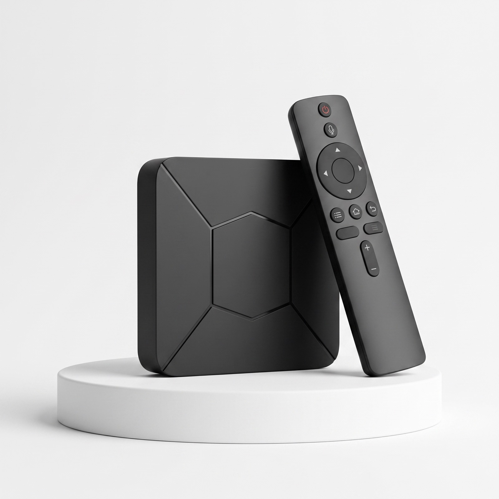Android TV box met Google TV en 64GB opslag met afstandsbediening
